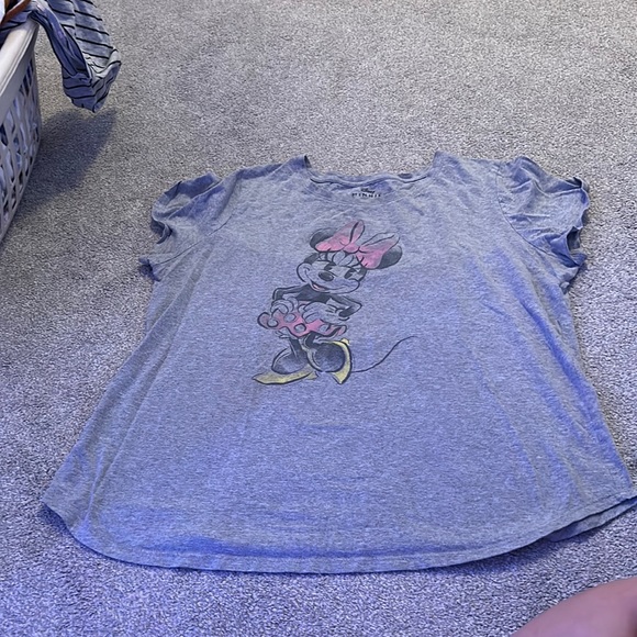 Grey Minnie Mouse shirt - Picture 1 of 4